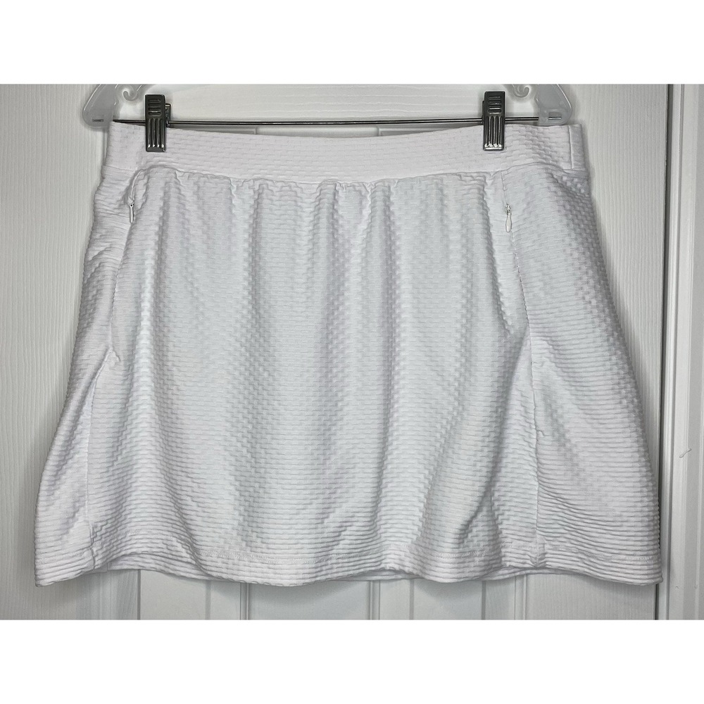 Tail Women's Short Golf Tennis Skirt Skirt White Size Large
